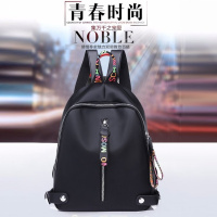 girdio双肩包女韩版2018新款潮时尚百搭休闲牛津帆布书包女士旅行小背包161