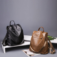 girdio 背包大容量2018新款欧美百搭女包双肩包女户外休闲书包旅行软包包311