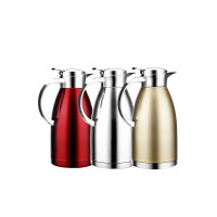 哈仕奇HUSKEY双层不锈钢真空罗马系列2.0L大容量保温壶保温瓶暖瓶