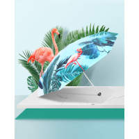 宏达HONDAR 小巧五折伞防晒太阳伞折叠迷你晴雨伞 4611