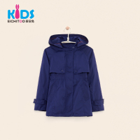 EICHITOO KIDS爱居兔童装女童可脱卸内胆风衣