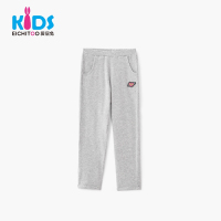 EICHITOO KIDS爱居兔童装2019春季女小童纯色针织裤