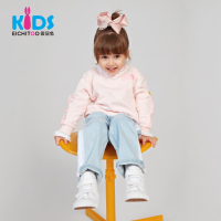 EICHITOO KIDS爱居兔童装2019春季女小童圆领长袖卫衣