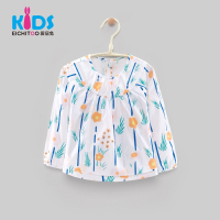 EICHITOO KIDS爱居兔童装春女童长袖梭织上衣
