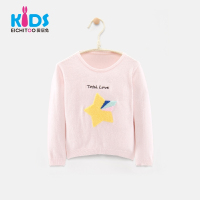 EICHITOO KIDS爱居兔童装春季女童毛衫