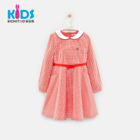 EICHITOO KIDS爱居兔童装春女童长袖连衣裙