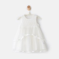 爱居兔童装儿童夏装2018女小童连衣裙时髦蕾丝公主裙子