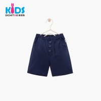 爱居兔童装2018夏季男小童休闲中裤
