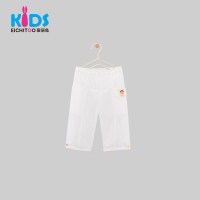 爱居兔童装2018夏季女小童休闲七分裤