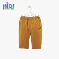 爱居兔童装2018夏季男小童休闲七分裤