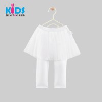 爱居兔童装2018夏季女小童打底裤