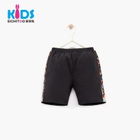 爱居兔童装2018夏季男小童休闲七分裤