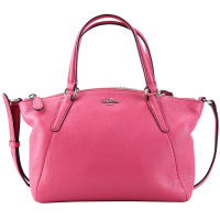 COACH 蔻驰 女包 樱桃红色皮质手提单肩包 F57563 SV/SY