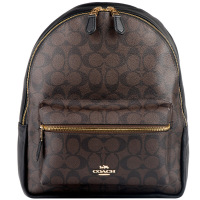 COACH 蔻驰 女士PVC双肩背包 F32200 IMAA8