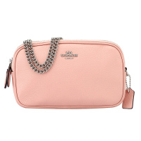 COACH 蔻驰 女士斜挎包 单肩皮质斜挎包 气质时尚