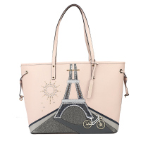 MICHAEL KORS迈克·科尔斯MK女包欧美时尚女士真皮印花单肩托特包手提包 女