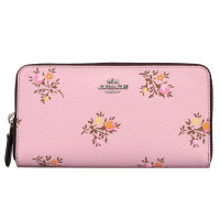 蔻驰coach钱包奢侈品女包欧美时尚女士长款卡包钱夹便携简约拉链易携手包