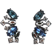 Givenchy 纪梵希 扇形多彩钻钉式耳饰