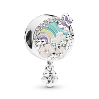 潘多拉 PANDORA 缤纷花丛故事925银串饰串珠 797999ENMX
