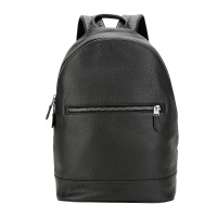 COACH 蔻驰 奢侈品 女士黑色人造革双肩包 F72510 QB/BK