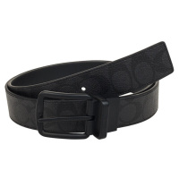 COACH 蔻驰 奢侈品 男士灰黑色PVC腰带 F64839 BK/BK