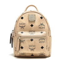 MCM 女士米色人造革超迷你单肩斜挎包 MWR9ASE28IG001