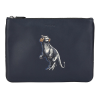 COACH 蔻驰 奢侈品 男士黑色皮革大号信封包手拿包 F85707 QB/BK，F88337 QB/MQ