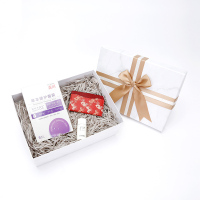 蔻驰 COACH 女士专柜款皮革马车印花卡包卡夹拼色 79414 RD/WT