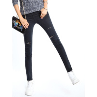 杰斯班破洞小脚牛仔裤JP5135