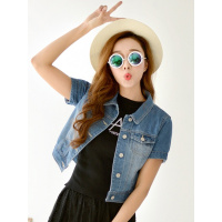 杰斯班短袖牛仔夹克JFU6090