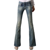 杰斯班复古OL微喇叭牛仔裤JPI3103