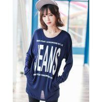 杰斯班韩版印花宽松T恤JP6230