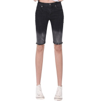 杰斯班渐变色牛仔五分裤JP5020