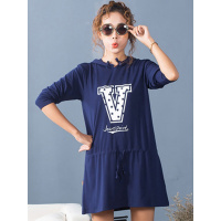 杰斯班连帽T恤连衣裙JP6246