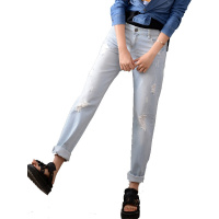 杰斯班破洞哈伦牛仔裤JFP6117