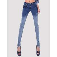 杰斯班渐变色小脚牛仔裤NN2706