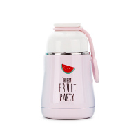 悠品居304不锈钢创意可爱儿童保温杯粉色西瓜款