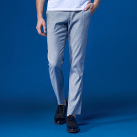 G＆G 男士浅色裤子男商务休闲裤夏季薄款宽松直筒韩版潮百搭长裤