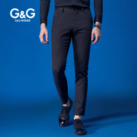 G＆G 冬季新品男士裤子男休闲裤韩版潮流修身小脚裤弹力青年长裤