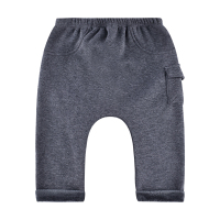 angeeb宝贝心语宝宝秋冬加绒侧兜哈伦裤时尚休闲外出裤子