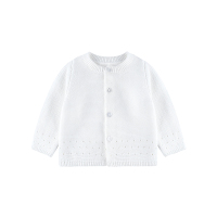 hello mika 米卡 0-4岁宝宝春秋毛衣新生儿前开针织毛衣 婴儿针织开衫