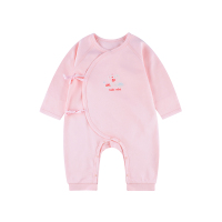 hello mika 米卡 0-6个月婴儿春秋长袖连体衣 新生儿纯棉爬服宝宝连体衣