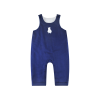 hello mika 米卡 0-2岁婴儿秋冬夹棉保暖裤新生儿裤子宝宝背带裤