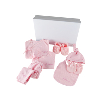 hello mika 米卡 (7件套)可爱萌系纯棉新生婴儿衣服套装礼盒满月礼盒