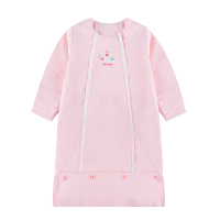 hello mika 米卡 婴儿纯棉睡袋 新生儿薄棉成长包脚睡袋 宝宝萌萌睡袋