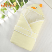 hello mika 米卡 宝宝包被调皮小鸭夹棉抱被