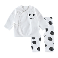 angeeb 宝贝心语 春秋婴儿套装宝宝纯棉家居服哈衣套装