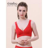 都市丽人旗下自在时光无钢圈内衣女性感蕾丝小胸罩聚拢文胸RB8171