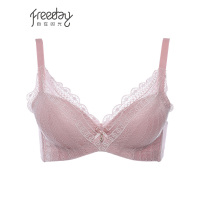 都市丽人旗下自在时光内衣女上托聚拢性感蕾丝收副乳文胸RB8164
