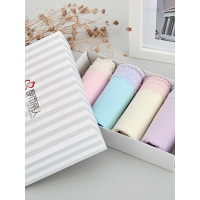 都市丽人旗下自在时光舒适无痕内裤4件礼盒装RK7C64